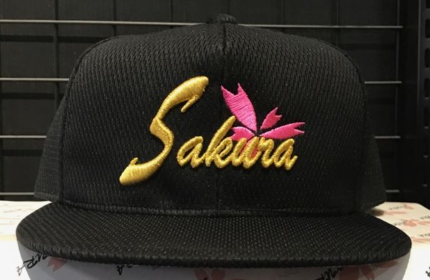 SAKURA　帽子　Jサイズ
