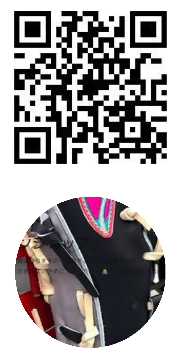 オンラインショップのQRコード