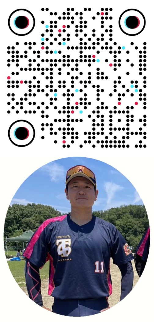 店長TikTokのQRコード